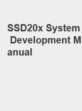 SSD20x System Development Manual-admin