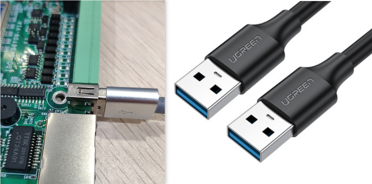USB下载连接图